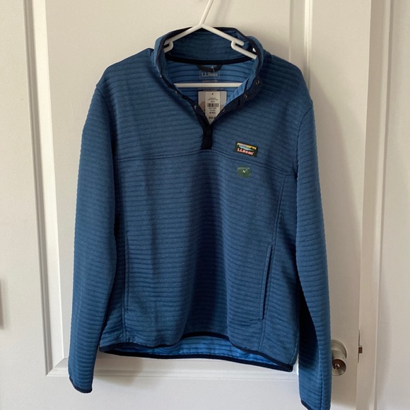 L.L. Bean Jackets & Coats Ll Bean Airlight Knit Pullover Poshmark